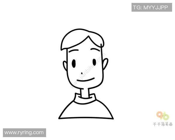 简笔画风格足球明星男孩头像创作教程与灵感分享 简笔画风格足球明星男孩头像创作教程与灵感分享